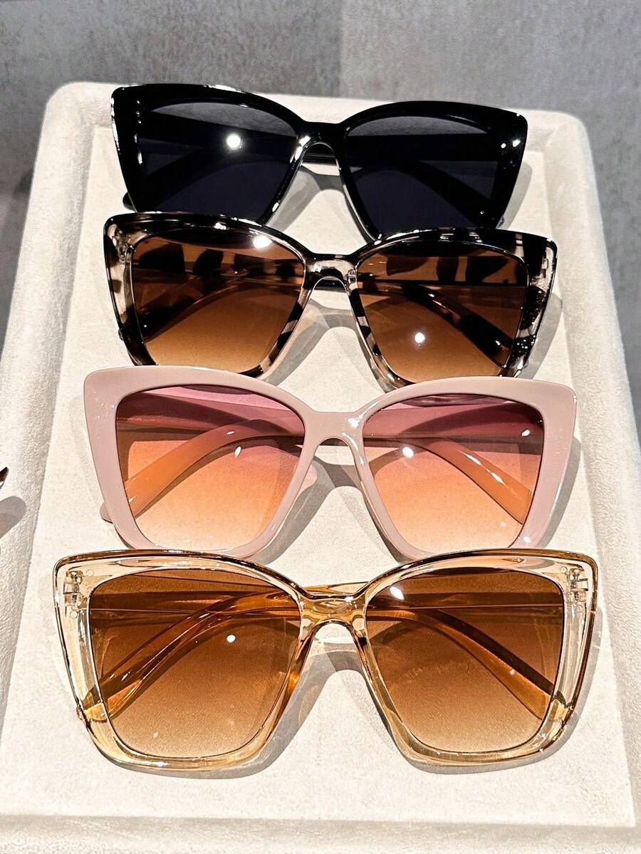 Sunglasses Cat Eye - Óculos de sol femininos com armação