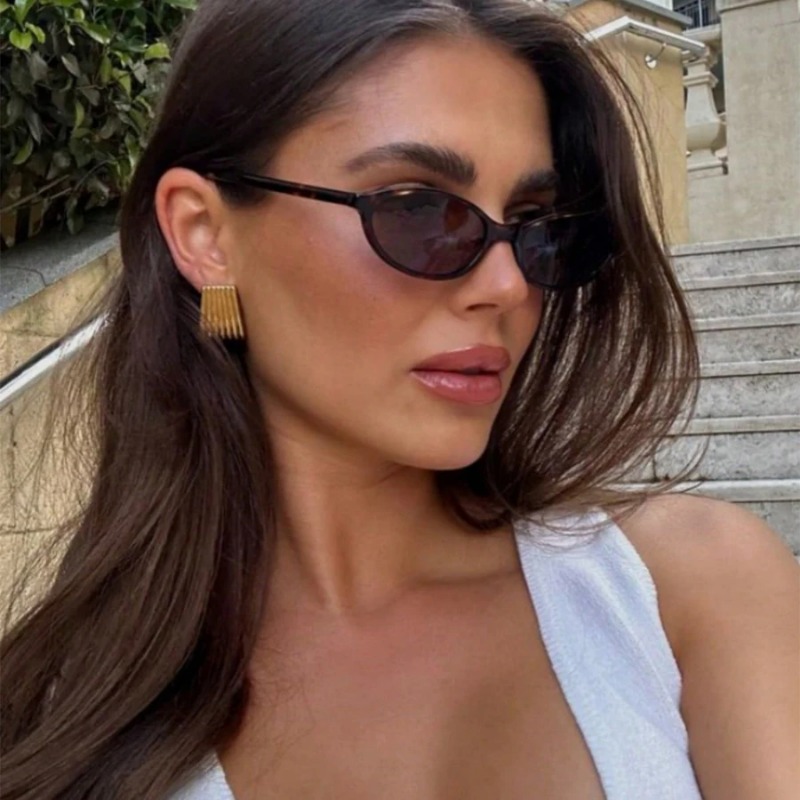 Óculos de Sol Retrô com Armaçã - Sunglasses Cat Eye avaliação e preço