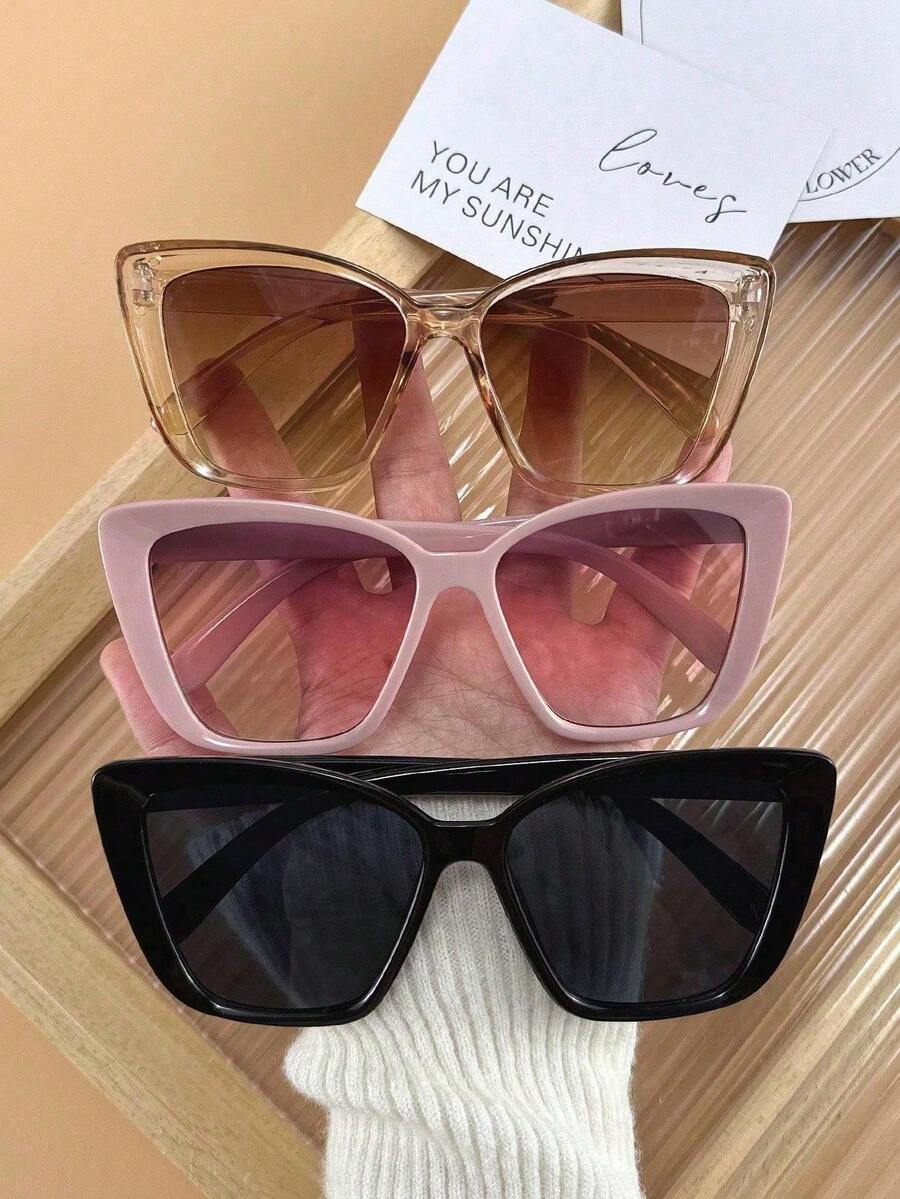 Óculos de sol femininos com ar - Sunglasses Cat Eye avaliação e preço