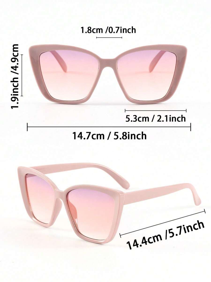 Óculos de sol femininos com ar - Sunglasses Cat Eye avaliação e preço